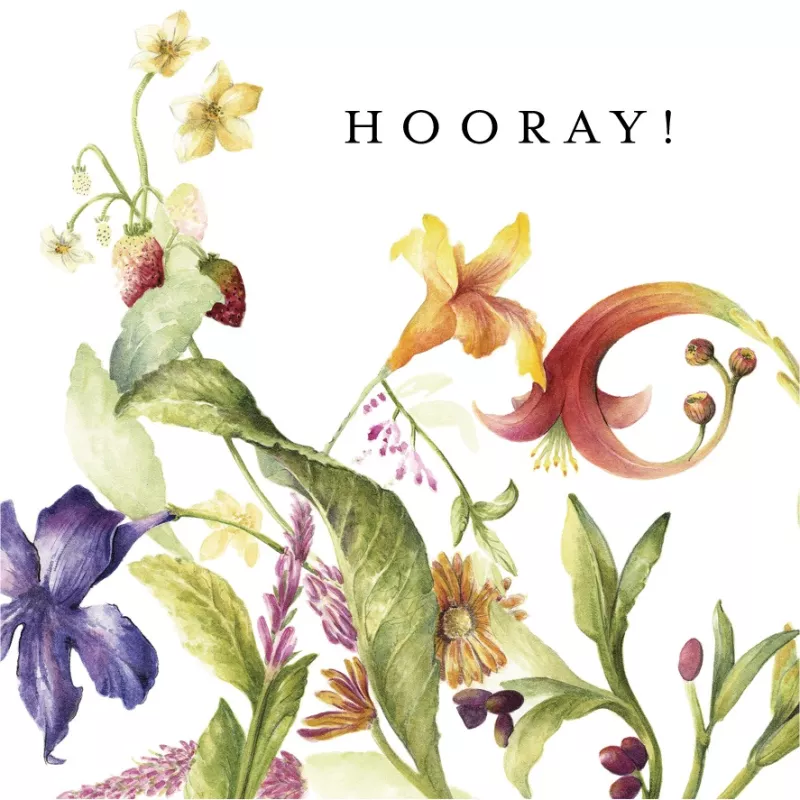 English – HOORAY!